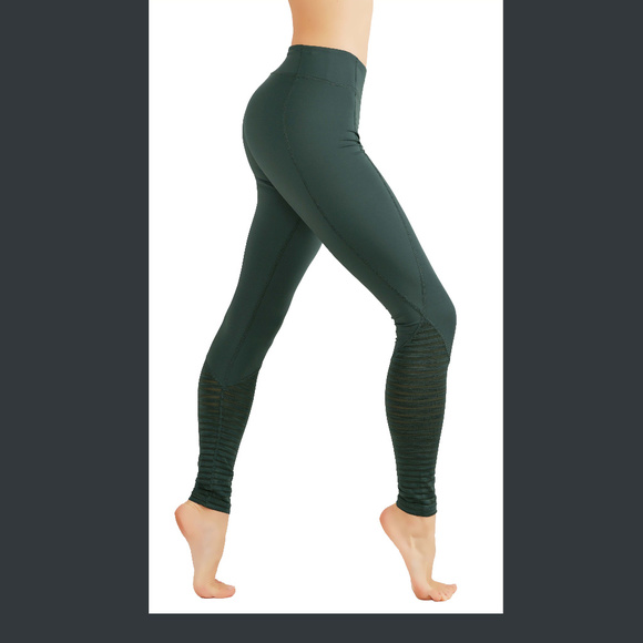 Yoga leggings full lenght with burnout mesh - Picture 6 of 7